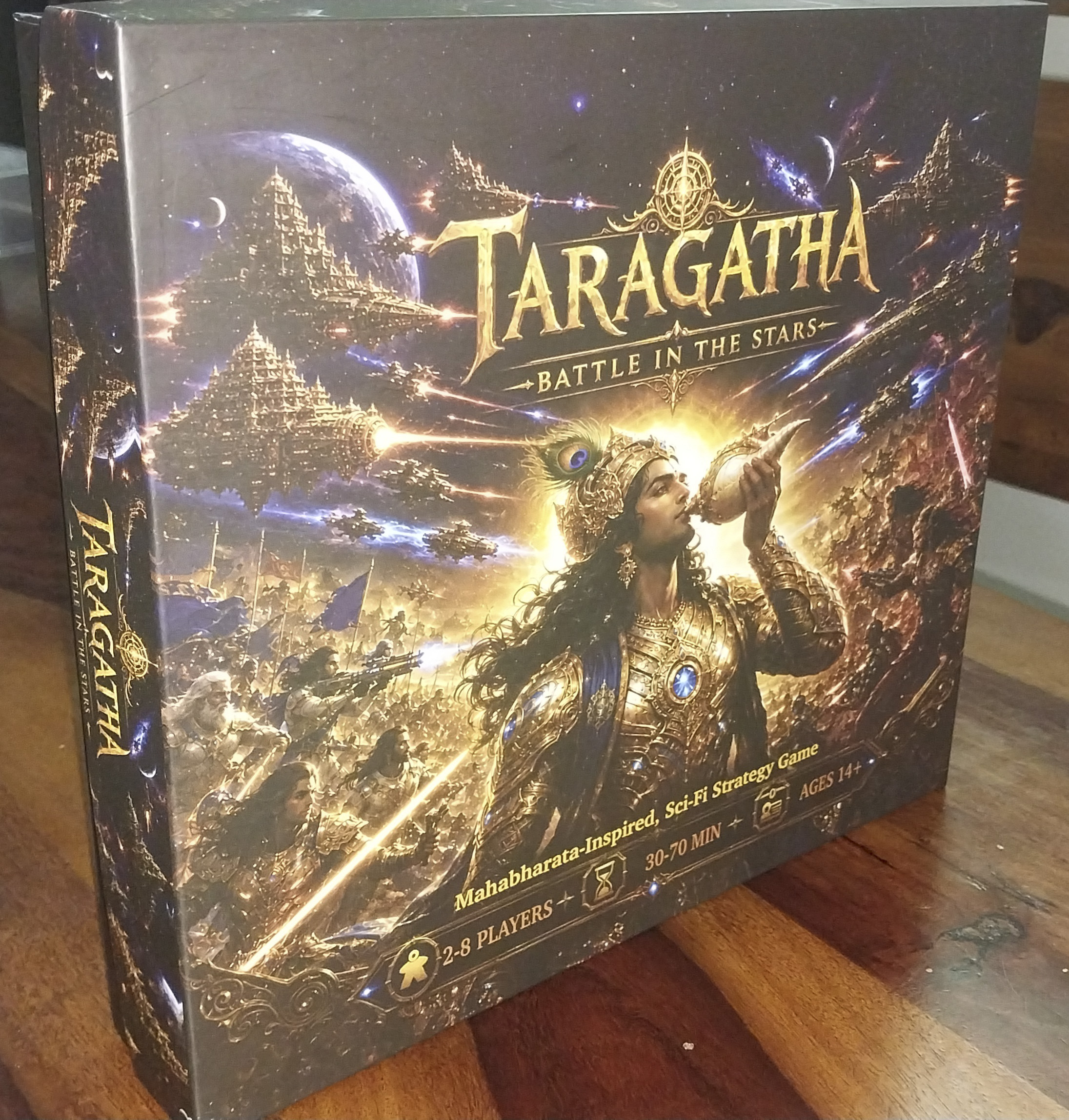 Taragatha battle in the stars box image